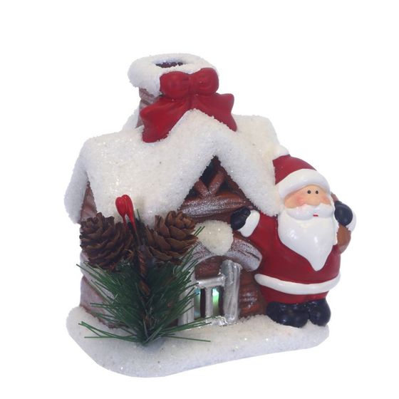 Фигурка декоративная &quot;Домик&quot; (2xLR44), L10,5 W6,5 H10 см, 2в.