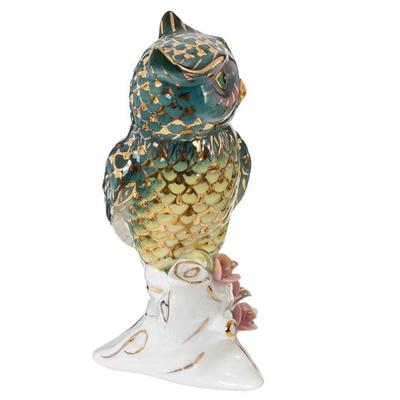 Фигурка декоративная "Сова", L9 W6 H12,5 см, 1 штука. дизайн микс