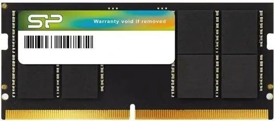 Память SO-DIMM DDR5 32GB 4800MHz Silicon Power SP032GBSVU480F02 RTL PC4-38400 CL40 260-pin 1.35В kit single rank Ret
