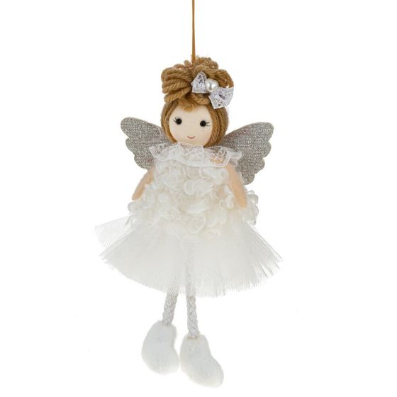 Изделие декоративное подвесное &quot;Ангел&quot;, L9 W3 H18 см, 3в.
