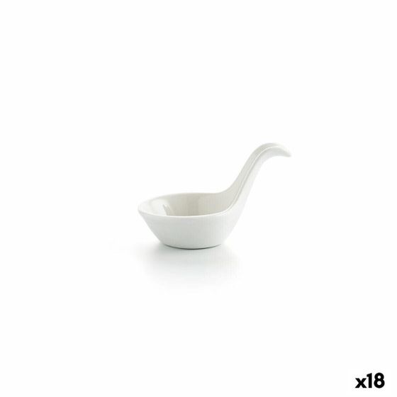 Bludo Ariane Alaska 9,6 x 5,9 см Кровать Mini Ceramic White (18 шт.)