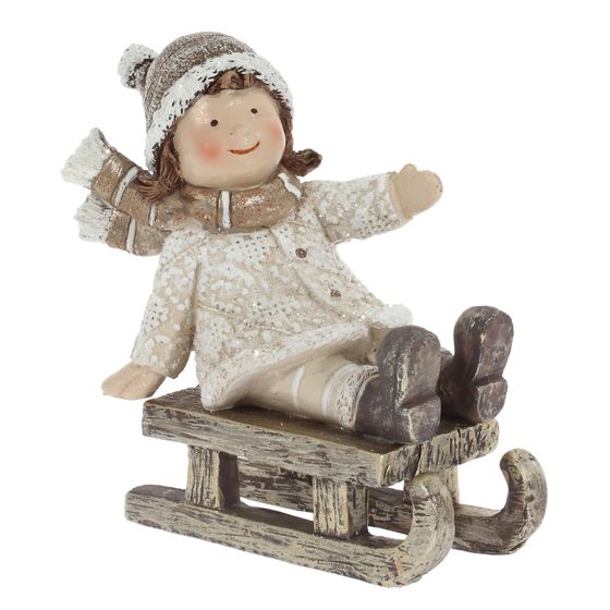 Фигурка декоративная "Ребенок", L12 W4 H10 см, 2в.