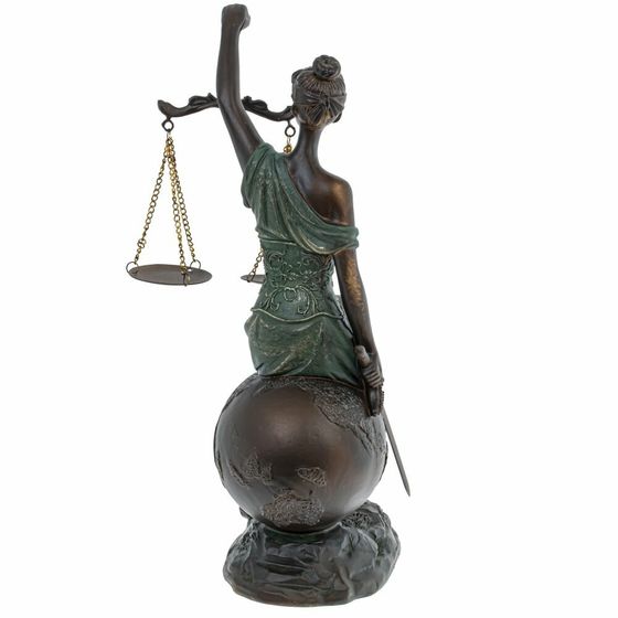 Фигурка декоративная &quot;Фемида&quot;, Д17 Ш16 В34 см