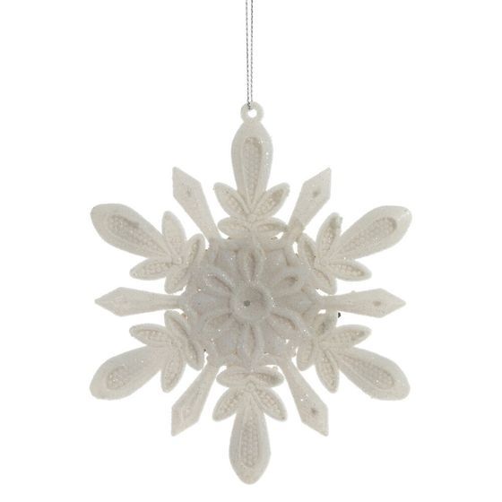 Украшение новогоднее &quot;Снежинка&quot;, L13 W1 H14 см