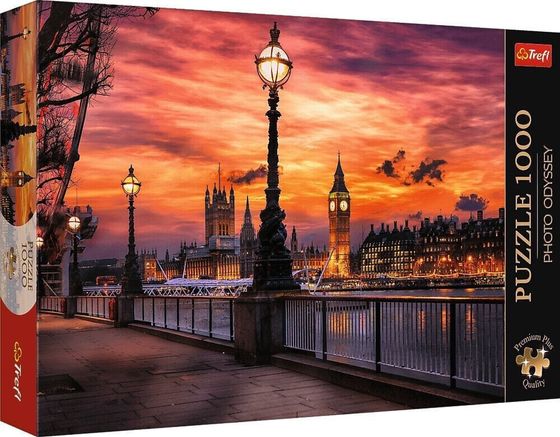 Trefl Puzzle 1000 elementów Premium Plus Big Ben Londyn