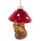 Украшение новогоднее "Гриб и ёж", L6,5 W6 H11 см