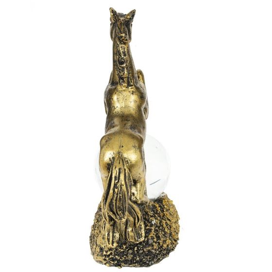 Фигурка декор в стекл шаре &quot;Лошадь&quot;, L10 W5 H14 см, 2в.