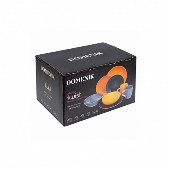 Набор столовый 24 предмета TWIST на 6 персон