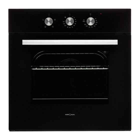 Духовка электрическая Krona ESSENZA 60 BL G2 черный