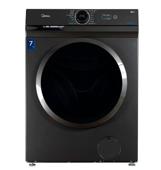 Стиральная машина Midea MF100W70BT-GCC, темно-серый, 7кг, 1400об/мин, с паром