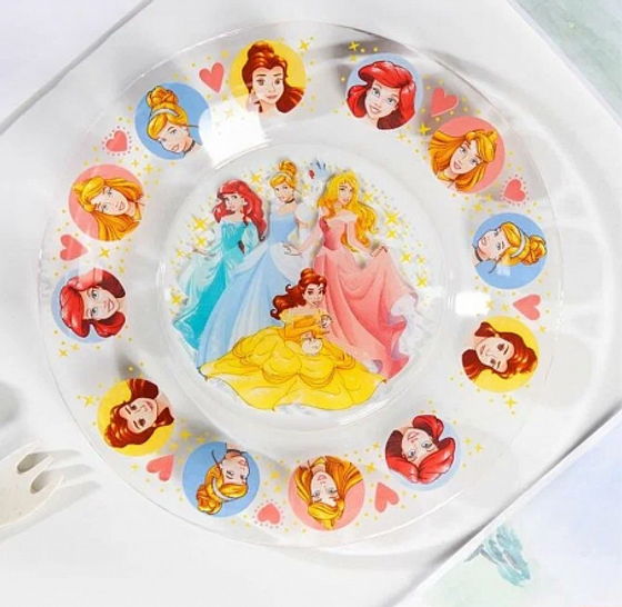 Набор для завтрака ПРИНЦЕССЫ 3пр