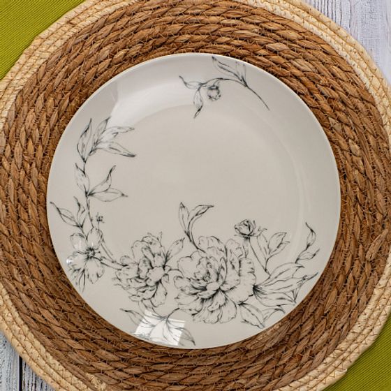 Тарелка обеденная PEONIA 24см