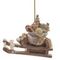 Изделие декоративное подвесное &quot;Санки с подарками&quot;, L7 W3 H5,5 см