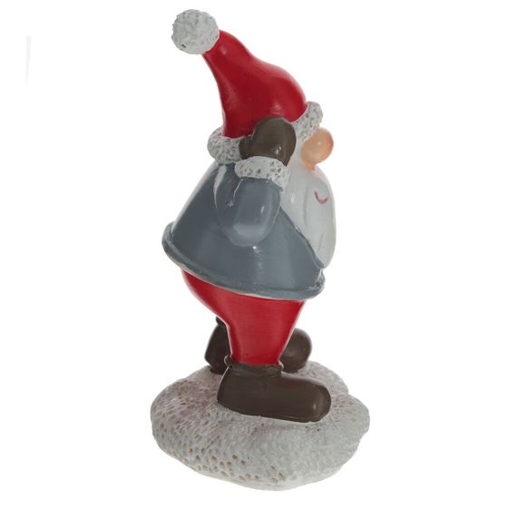 Фигурка декоративная &quot;Дед мороз&quot;, L6 W5 H10,5 см, 3в.