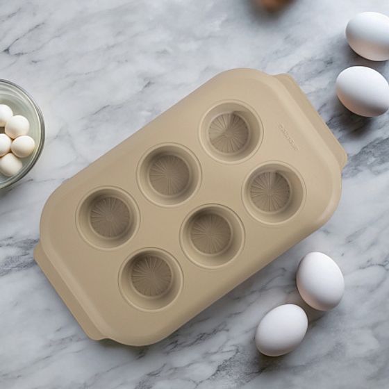 Форма для выпечки NOVEL 6 маффинов 36x21x3см