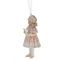 Фигурка декоративная подвесная "Девочка", L5,5 W4,5 H11 см, 2в.
