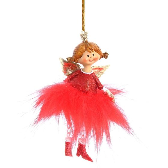 Украшение новогоднее &quot;Ангелочек&quot;, L5 W5 H11 см, 2в.