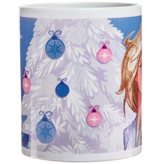 !09 Кружка сублимация "С Новым Годом!", Холодное сердце, 350 мл