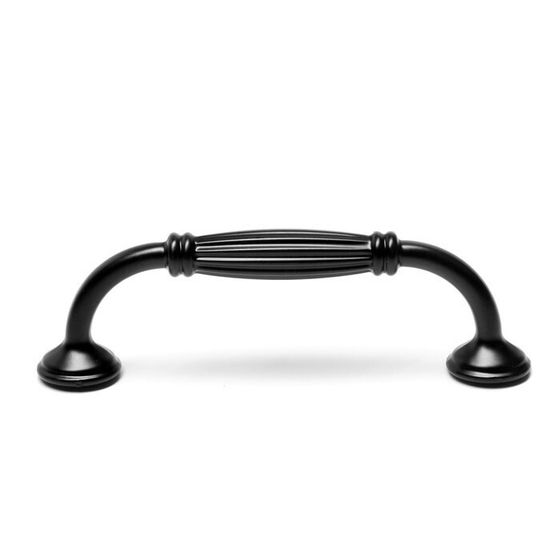 !09 Комплект из 5-ти штук - Ручка-скоба PC181, м/о 96 мм, цвет черный