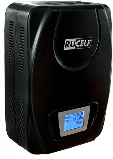 Стабилизатор напряжения Rucelf SDW.II-6000-L 5000Вт 6000ВА черный