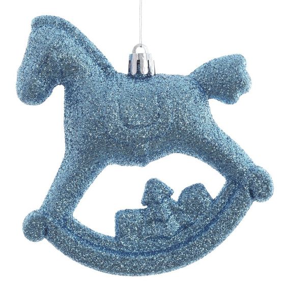 Набор из 2шт, Украшение новогоднее &quot;Лошадка&quot;, L10 W5 H11 см