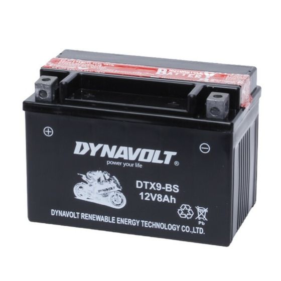 Аккумулятор Dynavolt DTX9-BS, 12V, AGM, прямая, 90 A, 150 х 87 х 105