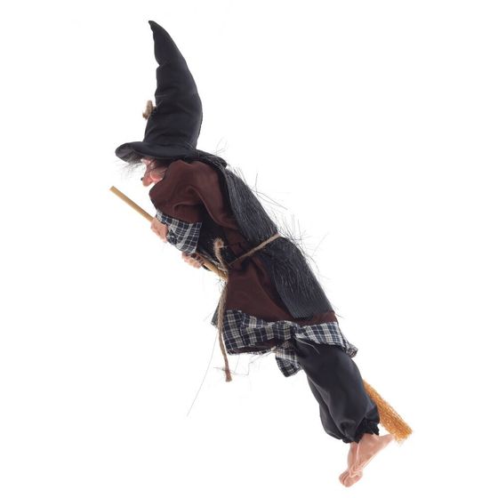 Игрушка набивная &quot;Баба-яга&quot;, Д14 Ш11 В45 см, 3в.