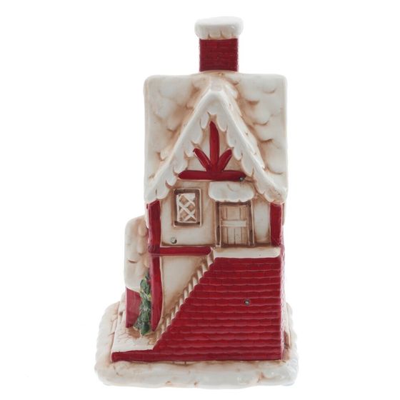 Фигурка декоративная &quot;Домик&quot; с подсветкой (АААх3 н/п), L18 W19 H32 см
