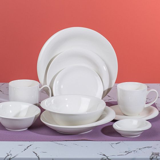 Тарелка обеденная BIANCO 25см