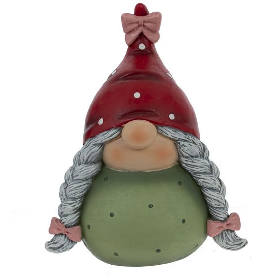 Фигурка декоративная &quot;Гном&quot;, L8 W6 H11 см, 2в.