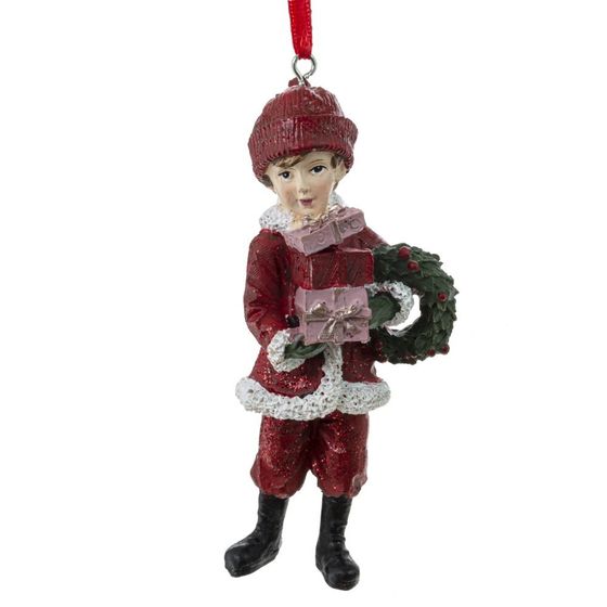 Изделие декоративное подвесное "Девочка/Мальчик", L5 W3 H11 см, 4в.
