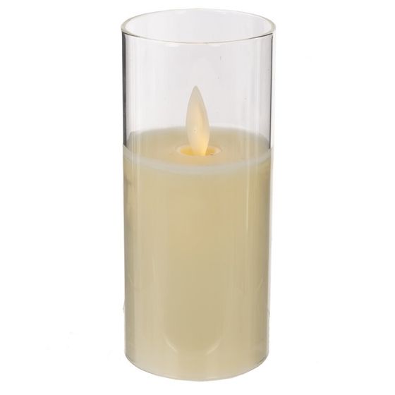 Изделие декоративное &quot;Свеча&quot; (подсветка, 1xCR2032 н/п), L5,5 W5,5 H12,5 см