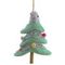 Изделие декоративное подвесное &quot;Ёлка&quot;, L9,5 W3 H13 см, 2в.