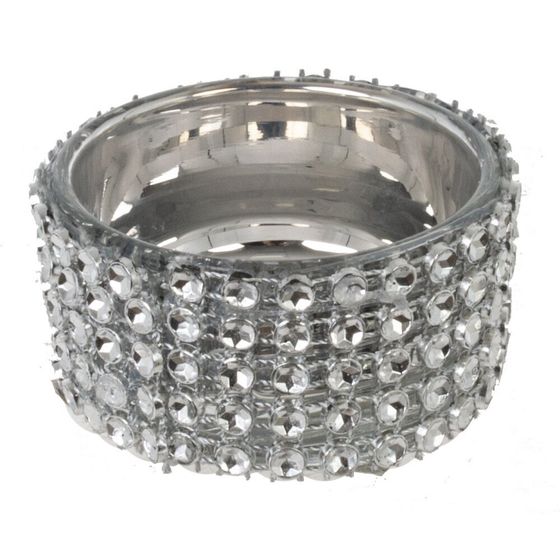 Подсвечник, L5 W5 H2,5 см, 2в.