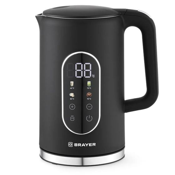 Чайник электрический Brayer BR6107BK 1,7л 2200Вт черный