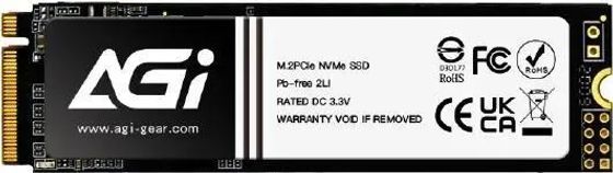 Накопитель SSD 256GB AGi PCIe 3.0 x4 AGI256G66AI198 AI198 M.2 2280