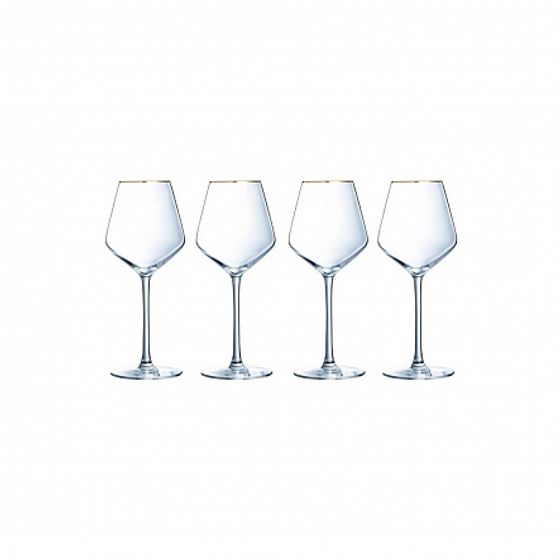 Набор бокалов для вина ULTIME BORD OR 4шт 380мл