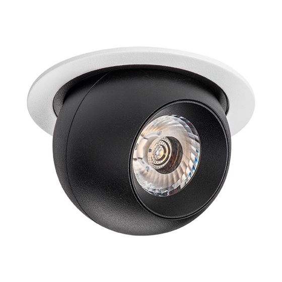 i61674 Светильник INTERO LED 9W 850LM 24G БЕЛЫЙ/ЧЕРНЫЙ 4000K (217616+217074)