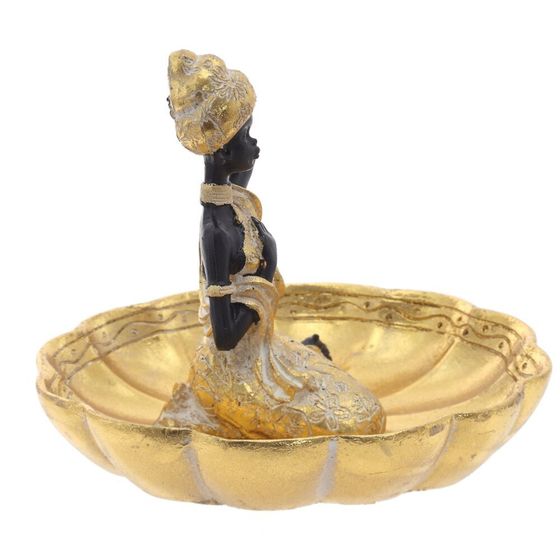 Фигурка декоративная &quot;Африканка&quot;, L14,5 W14,5 H11,5 см