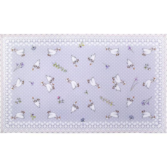 !09 ПОЛОТЕНЦЕ &quot;ГУСИКИ&quot; 70*40 СМ. СЕРЫЙ, ГОРОХ, 100% ХЛОПОК, ТВИЛЛ