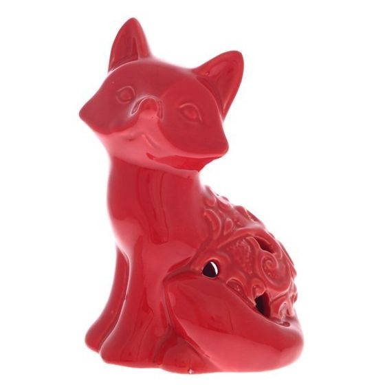 Фигурка декоративная &quot;Лисичка&quot; с подсветкой, L10,3 W8 H16,5 см, (2хLR44), 2в.