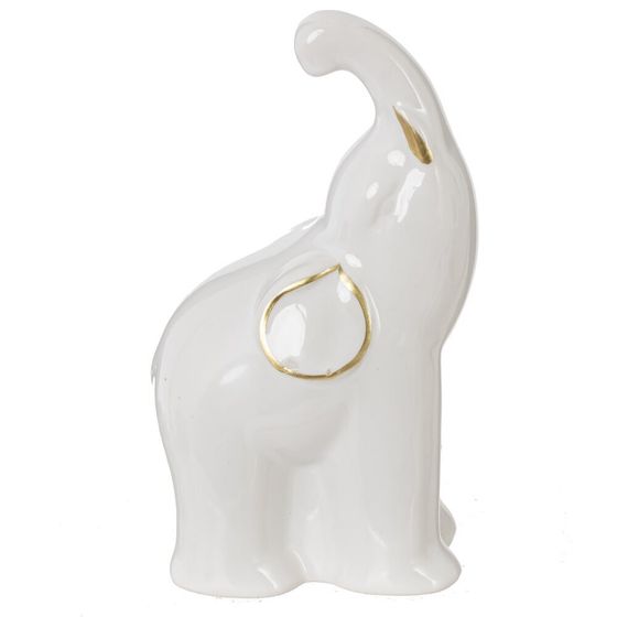 Набор из 2-х фигурок декоративных "Слон", L14 W4,5 H14 см