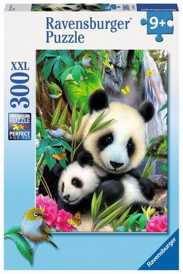 Плакат Ravensburger с изображением панды из 300 деталей