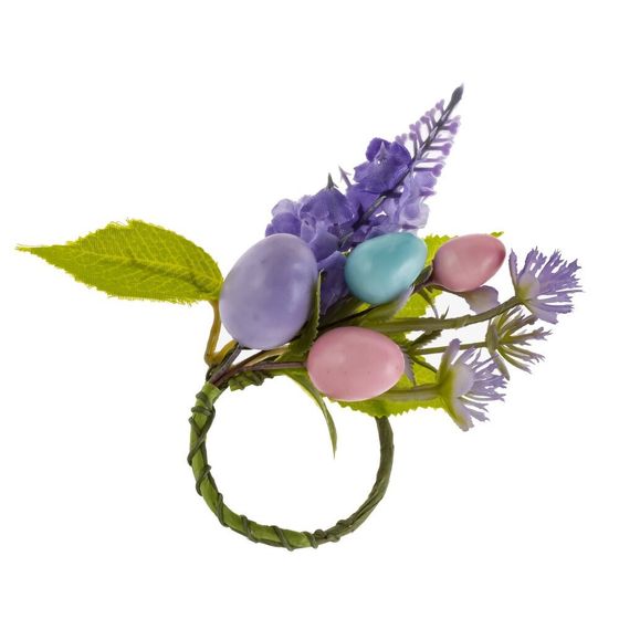 Набор из 4-х колец для салфеток &quot;Пасхальных&quot;, D3.8 см, L7 W3 H20 см