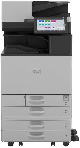 МФУ лазерное Ricoh IM C3010 A3 Duplex Net серый (419308)
