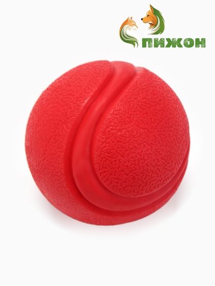 Игрушка цельнолитая &quot;Прыгучий мяч&quot;, TPR, 5 см, красная