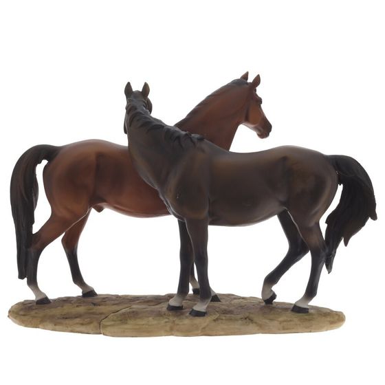 Фигурка декоративная &quot;Лошади&quot;, L30 W14 H20 см