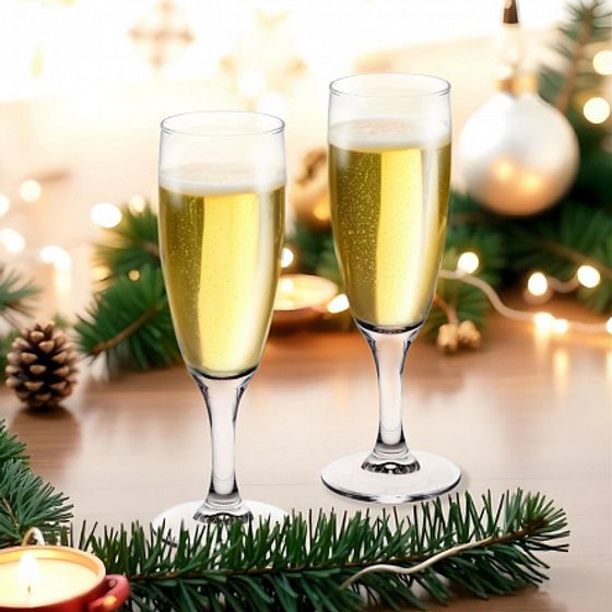 Набор фужеров для шампанского ЭЛЕГАНС 2шт 170мл