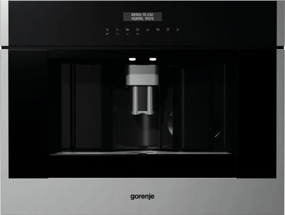 Кофемашина встраиваемая Gorenje CMA9200UX 1350Вт черный/нержавеющая сталь