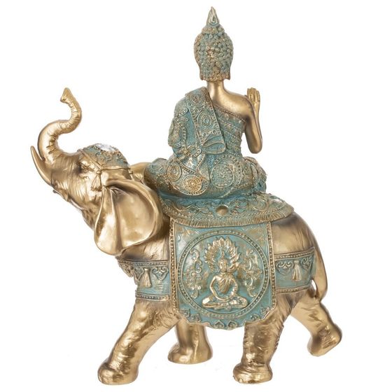 Фигурка декоративная &quot;Будда на слоне&quot;, L24 W12 H28,5 см